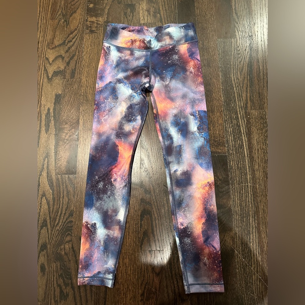 Athleta chit chat girl leggings size 8-10